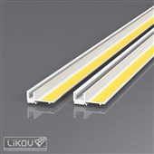 LIKOV Okenní lišta začišťovací s lamelou PS-VHL 06 omítka síla 6mm, délka 2,4m